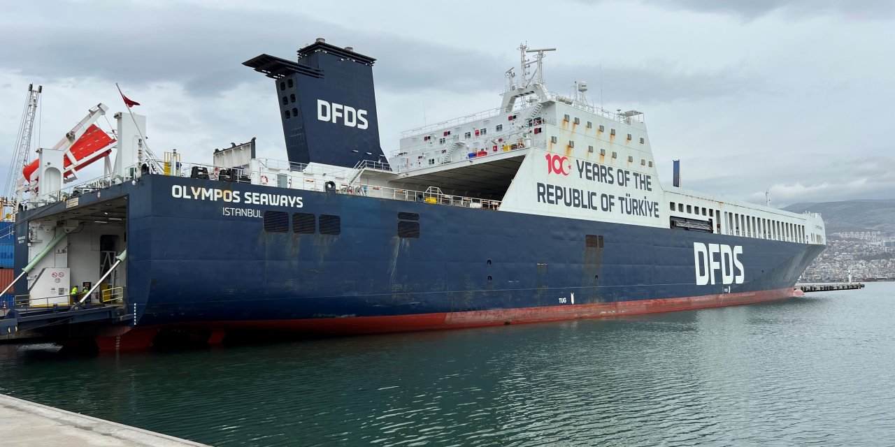 DFDS паром грузовой