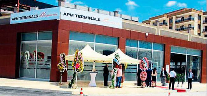 APM Terminals zmir de hizmet binas n a t