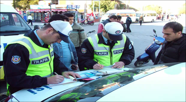 O trafik cezası artık yok