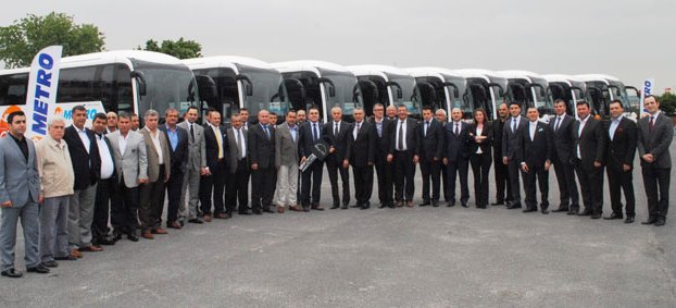 İlk EfficientLine otobüsler Metro filosunda