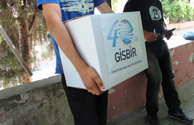 GİSBİR’den erzak  yardımı